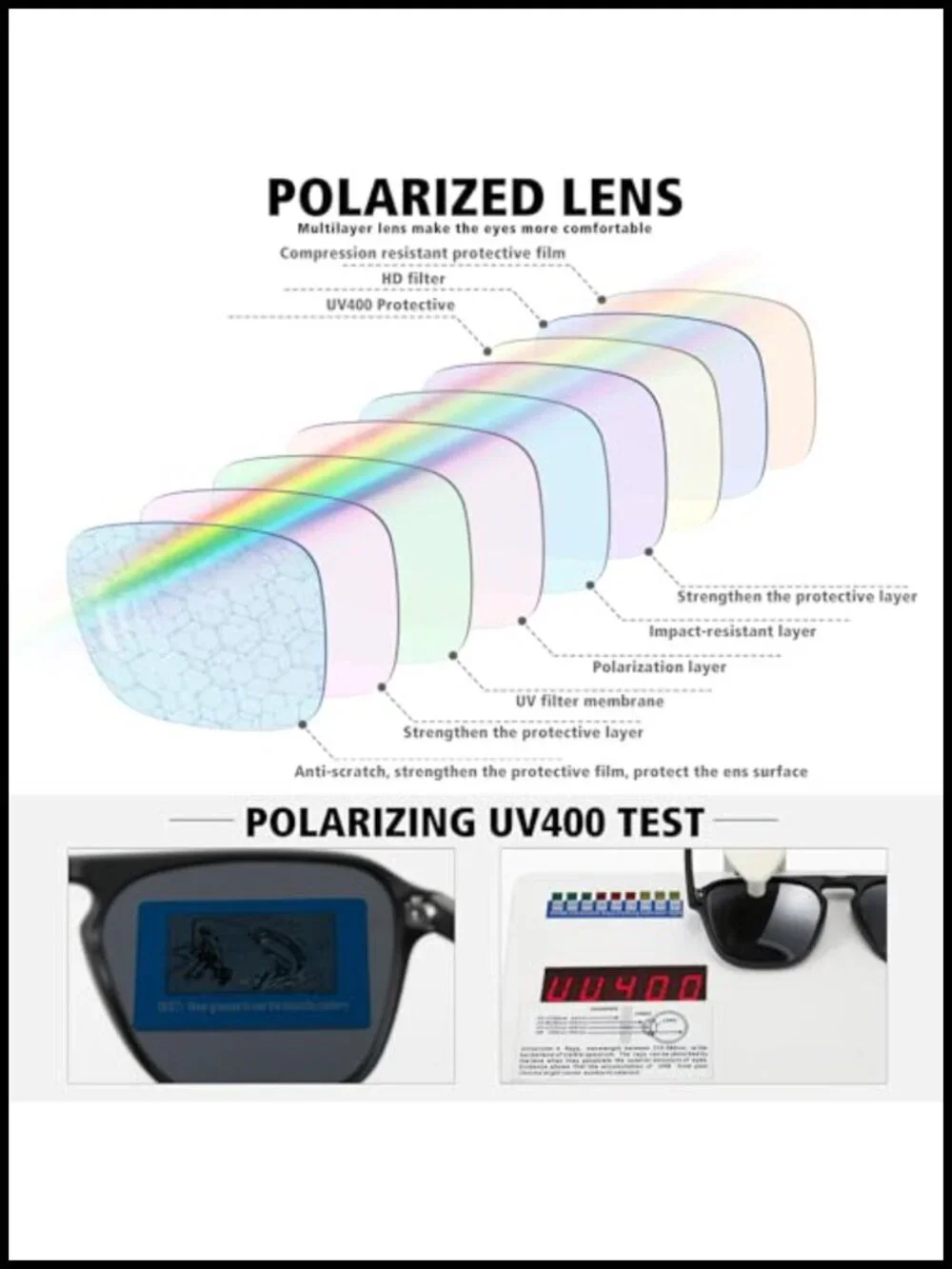 Polarized Retro Aviator Sunglasses UV400 Classic Sports